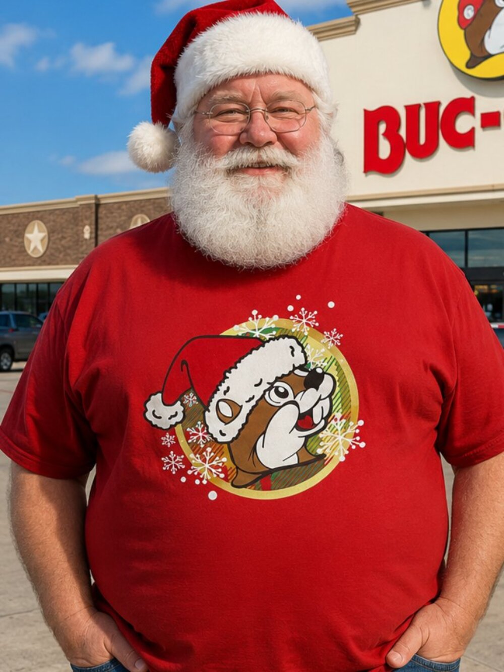 Buc-ee's 2023 Holiday T-Shirt -"It's Beginning to Look a Lot Like Buc-ee's"-3X